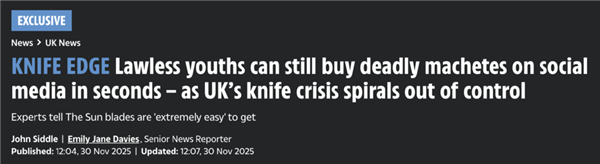 披甲持刀的英国Teenager 比剃刀党更凶险!