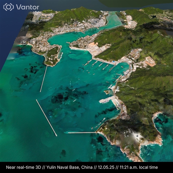 美国卫星偷拍中国福建舰航母基地:分辨率惊人只有50厘米